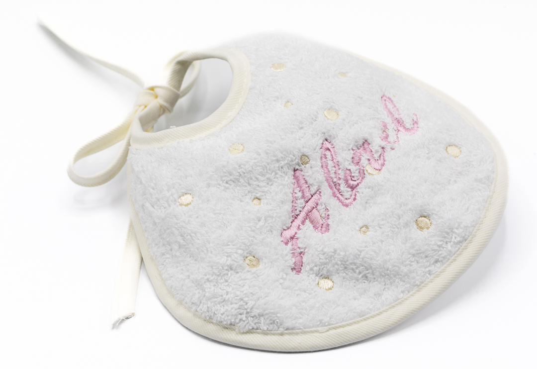 Babero personalizado Bordado